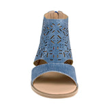 SANDALIAS DAMA TROPICANA 340005 SUEDE AZUL
