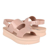 Sandalias Ulan para mujer, color sintetico beige, corrida 23-26