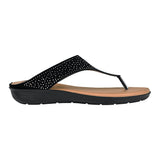 SANDALIAS DAMA STYLO 5109 SUEDE NEGRO