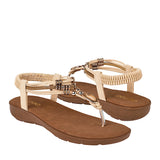 SANDALIAS STYLO MUJER 5974 SIMIPIEL BEIGE