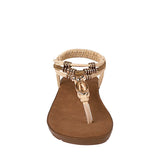 SANDALIAS STYLO MUJER 5974 SIMIPIEL BEIGE