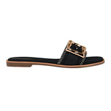 SANDALIAS DAMA STYLO 5101 TEXTIL NEGRO