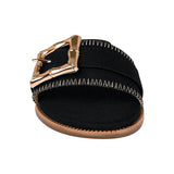 SANDALIAS DAMA STYLO 5101 TEXTIL NEGRO