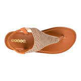 SANDALIAS DAMA STYLO 5191 SIMIPIEL CAFÉ