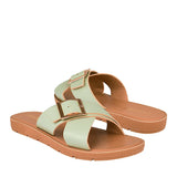 SANDALIAS DAMA STYLO 5215 SIMIPIEL VERDE