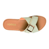 SANDALIAS DAMA STYLO 5215 SIMIPIEL VERDE