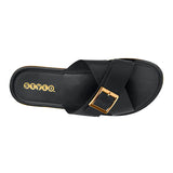 SANDALIAS DAMA STYLO 5215 SIMIPIEL NEGRO