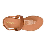 SANDALIAS STYLO MUJER 6264 SIMIPIEL CAFE