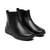 BOTINES FLEXI MUJER 48310 PIEL NEGRO