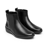 BOTINES FLEXI MUJER 18135 PIEL NEGRO