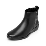 BOTINES FLEXI MUJER 18135 PIEL NEGRO