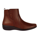 BOTINES FLEXI MUJER 18135 PIEL CAFÉ