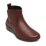 BOTINES FLEXI MUJER 18135 PIEL CAFÉ