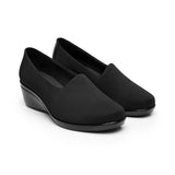 ZAPATOS FLEXI MUJER 45238 TEXTIL NEGRO NEGRO