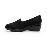 ZAPATOS FLEXI MUJER 45238 TEXTIL NEGRO NEGRO