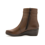 BOTINES DAMA FLEXI 45232 PIEL CAFÉ