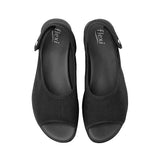 SANDALIAS DAMA FLEXI 34927 TEXTIL NEGRO