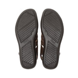 SANDALIAS DAMA FLEXI 34933 PIEL CAFÉ