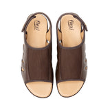 SANDALIAS DAMA FLEXI 34933 PIEL CAFÉ
