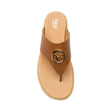 SANDALIAS DAMA FLEXI 100214 PIEL CAFÉ