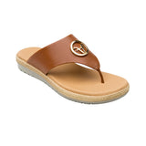 SANDALIAS DAMA FLEXI 100214 PIEL CAFÉ