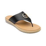 SANDALIAS DAMA FLEXI 100214 PIEL NEGRO