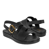 SANDALIAS FLEXI MUJER 100237 PIEL NEGRO