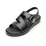 SANDALIAS FLEXI MUJER 100237 PIEL NEGRO