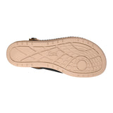 SANDALIAS FLEXI MUJER 100233 PIEL NEGRO