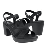 SANDALIAS DAMA FLEXI 102921 PIEL NEGRO