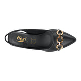 TACONES DAMA FLEXI 104515 PIEL NEGRO
