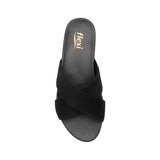 SANDALIAS DAMA FLEXI 107106 TEXTIL NEGRO