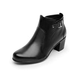 BOTINES DAMA FLEXI 110407 PIEL NEGRO