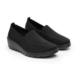 ZAPATOS FLEXI MUJER 104824 TEXTIL NEGRO