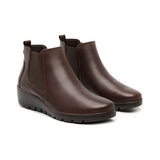 BOTINES DAMA FLEXI 104814 PIEL CAFÉ