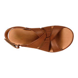 SANDALIAS DAMA FLEXI 116009 PIEL CAFÉ