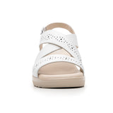 SANDALIAS FLEXI MUJER 116024 PIEL BLANCO
