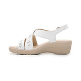 SANDALIAS FLEXI MUJER 116024 PIEL BLANCO