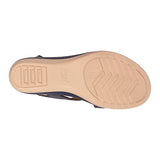 SANDALIAS FLEXI MUJER 116024 PIEL AZUL