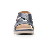 SANDALIAS FLEXI MUJER 116024 PIEL AZUL