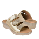 SANDALIAS FLEXI MUJER 116022 PIEL ORO
