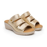 SANDALIAS FLEXI MUJER 116022 PIEL ORO