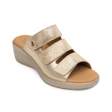 SANDALIAS FLEXI MUJER 116022 PIEL ORO