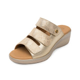 SANDALIAS FLEXI MUJER 116022 PIEL ORO