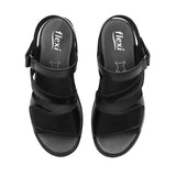 SANDALIAS FLEXI MUJER 116023 PIEL NEGRO