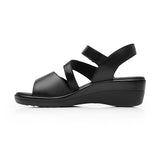 SANDALIAS FLEXI MUJER 116023 PIEL NEGRO