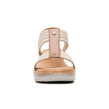 SANDALIAS FLEXI MUJER 113326 TEXTIL BEIGE
