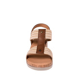 SANDALIAS FLEXI MUJER 113326 TEXTIL BEIGE