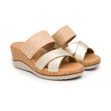 SANDALIAS FLEXI MUJER 113324 PIEL ORO