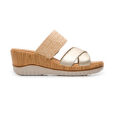 SANDALIAS FLEXI MUJER 113324 PIEL ORO